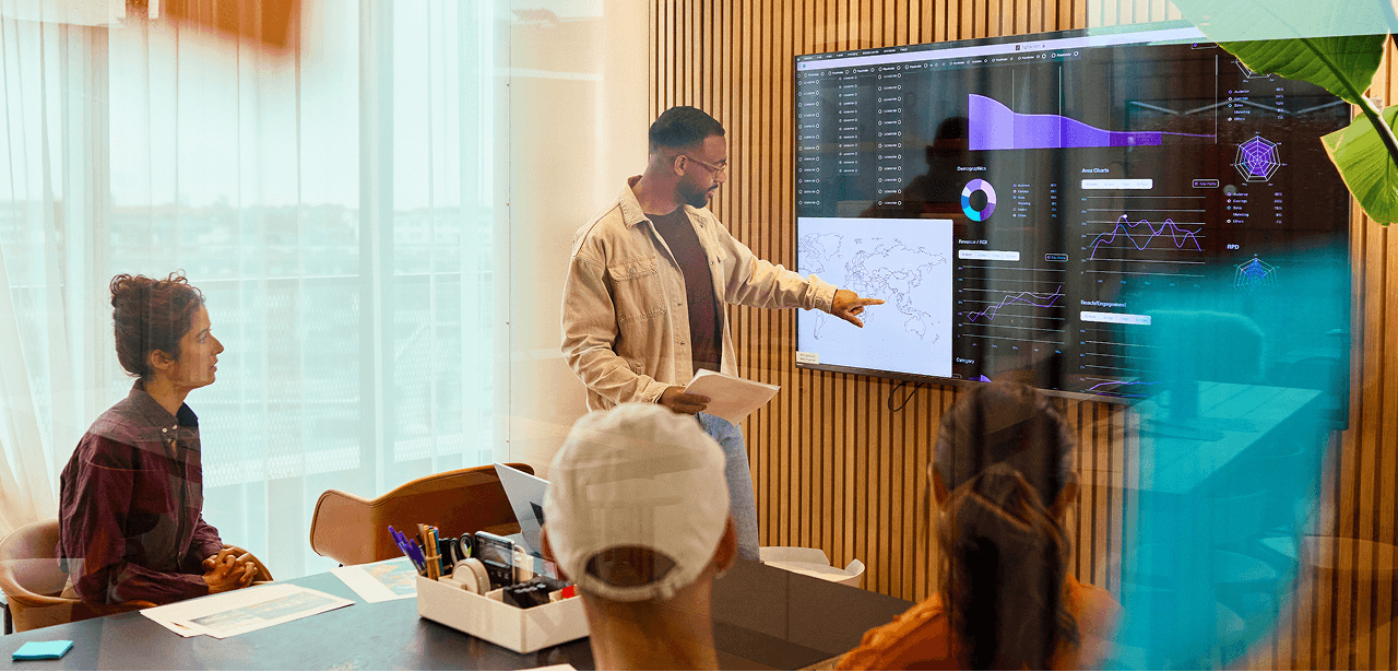 header image of a team meeting